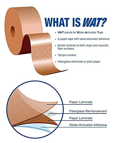 APT_ Water-Activated Fiberglass Reinforced Kraft Paper Tap